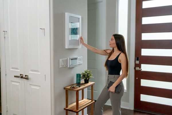 Home HVAC air vent register